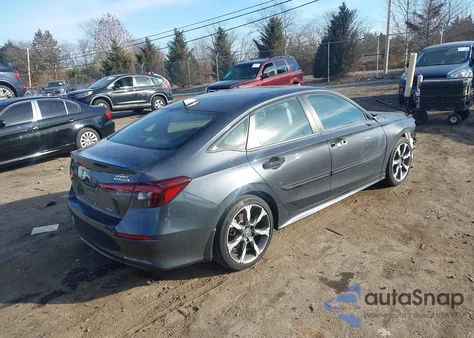 2025 Honda Civic Hybrid Sport/Sport Touring z USA, uszkodzony, nr VIN 2HGFE4F81SH309590